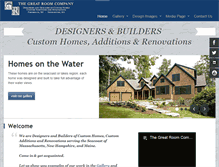 Tablet Screenshot of greatroom.com